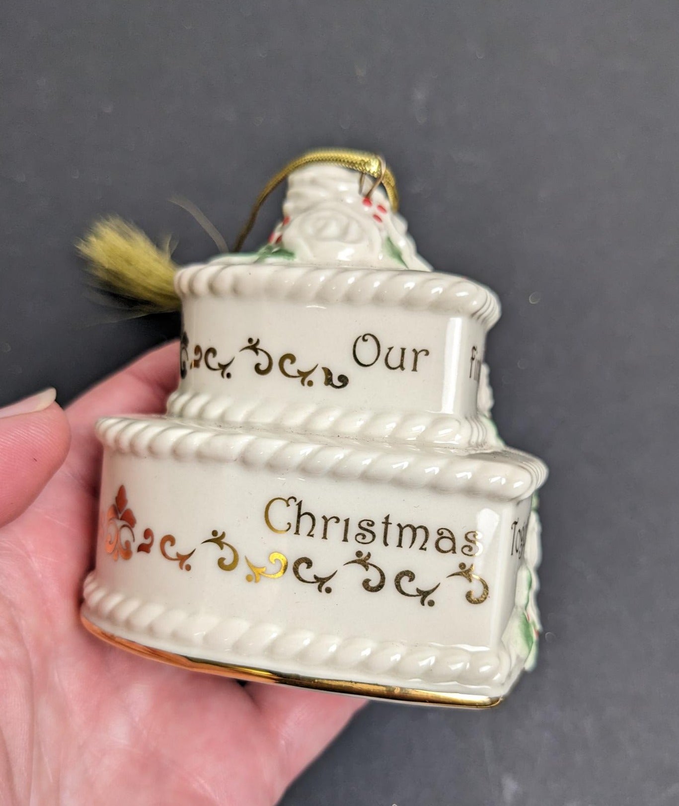 Lenox 2013 First Christmas Together Ornament