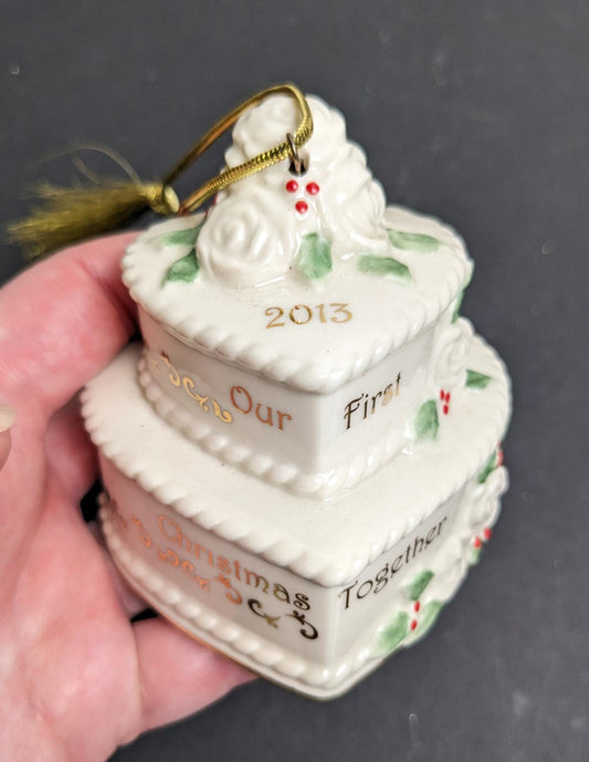 Lenox 2013 First Christmas Together Ornament