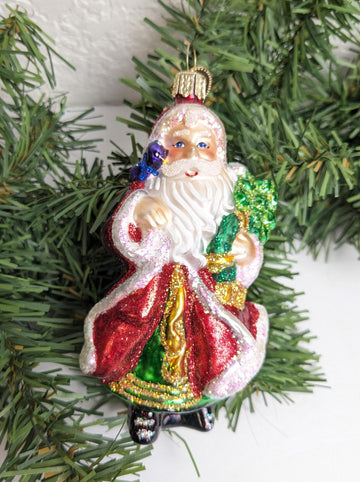 Santa Claus Retired Old World Christmas Ornament