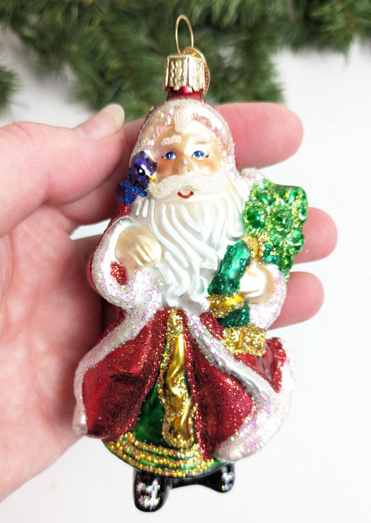 Santa Claus Retired Old World Christmas Ornament