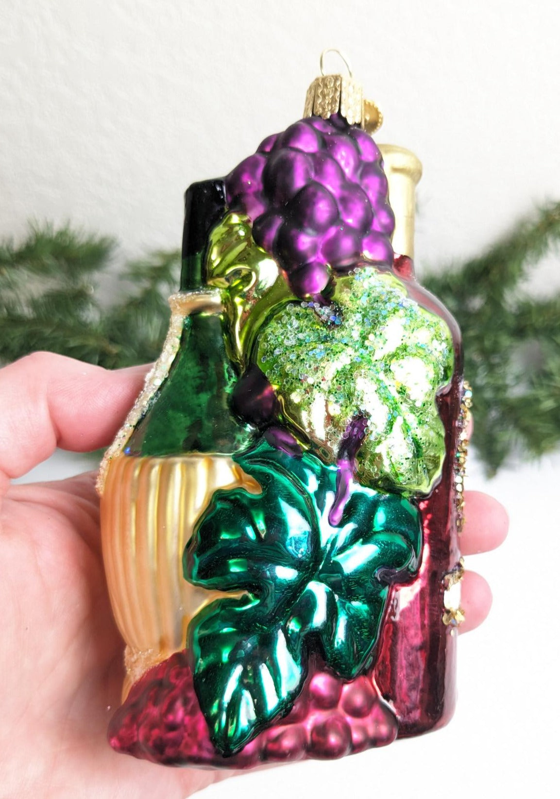 Fruit of the Vine Retired Old World Christmas Ornament