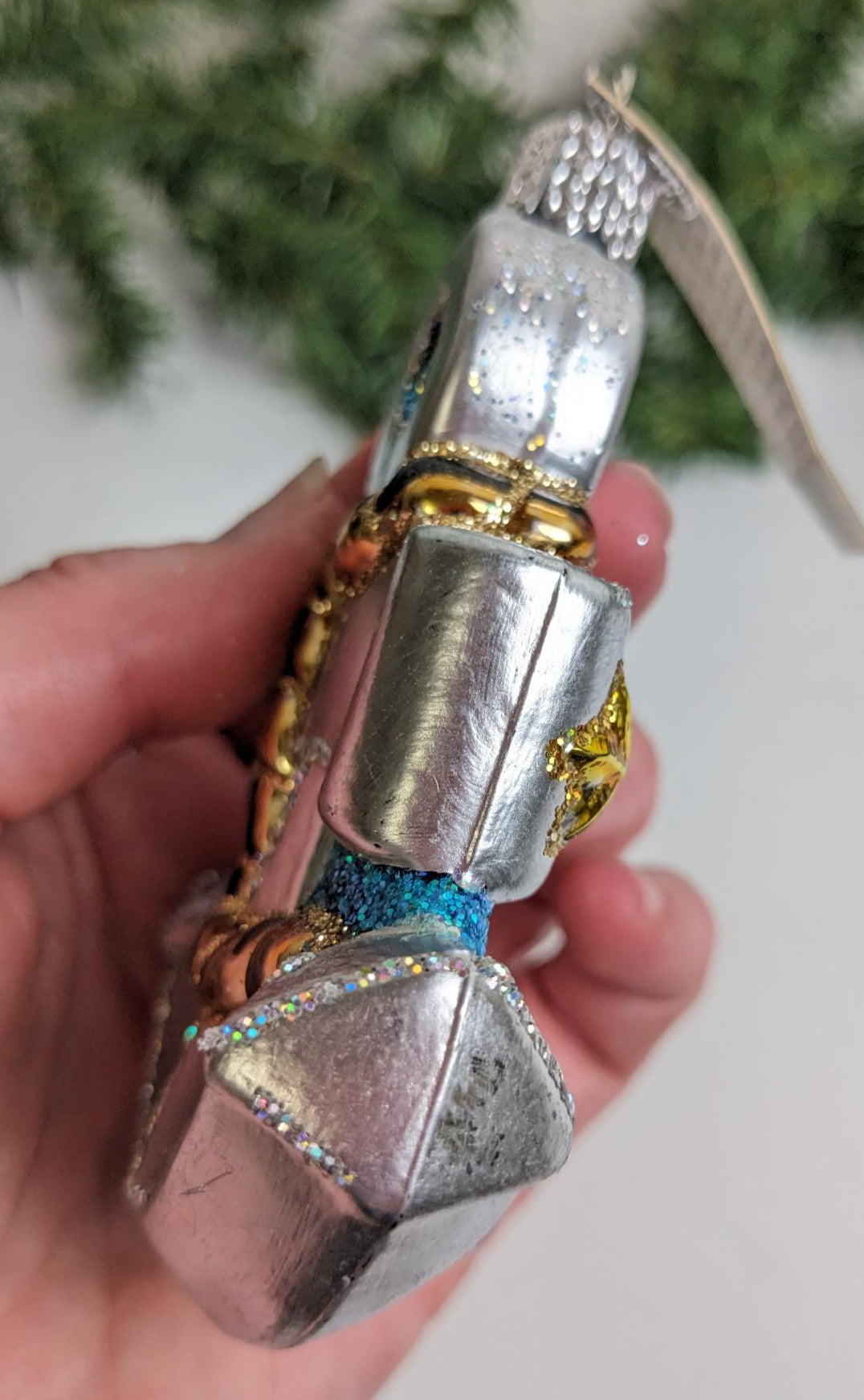 Nautical Anchor Retired Old World Christmas Ornament