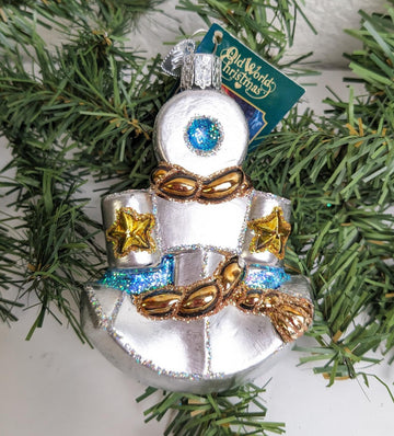Nautical Anchor Retired Old World Christmas Ornament