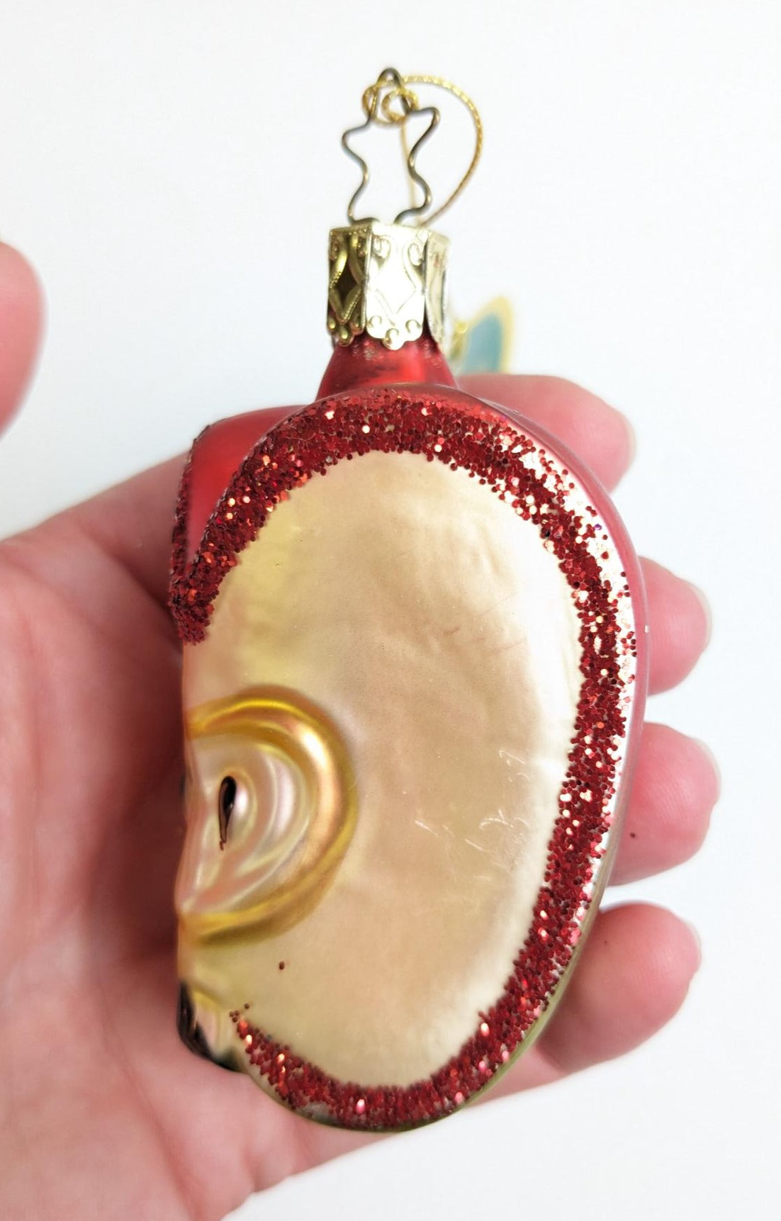 Apple Slice Inge Glas Retired Old World Christmas Ornament