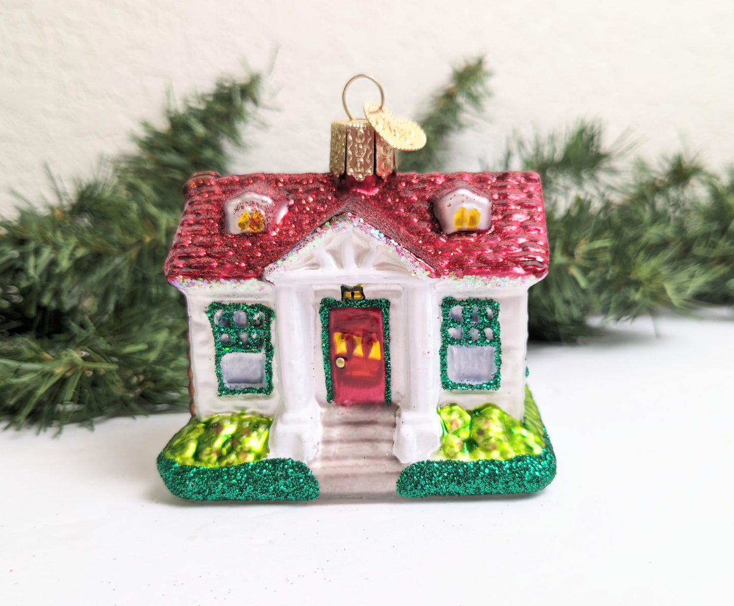 Cozy Cottage Old World Christmas Ornament