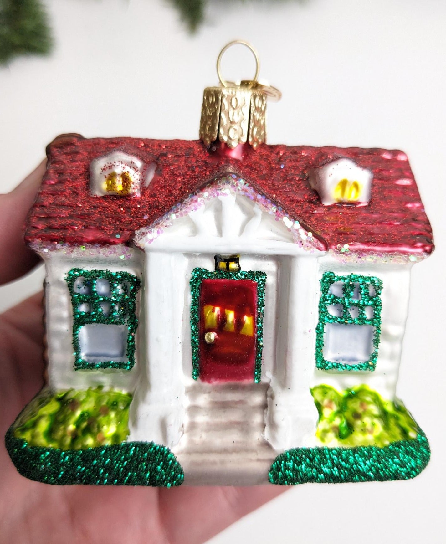 Cozy Cottage Old World Christmas Ornament