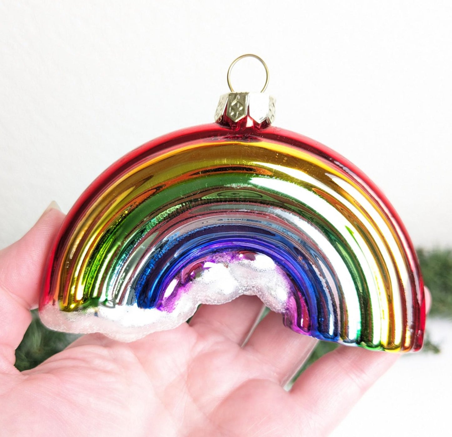 Rainbow Christmas Ornament