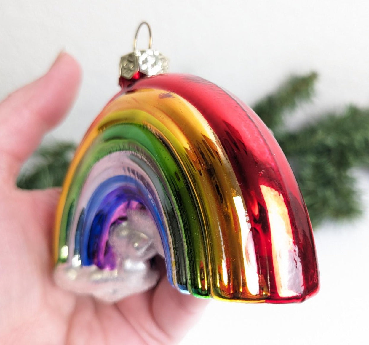 Rainbow Christmas Ornament
