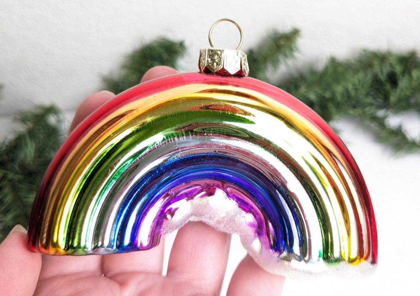 Rainbow Christmas Ornament