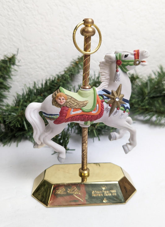 Hallmark 1995 Carousel Horse Christmas Ornament