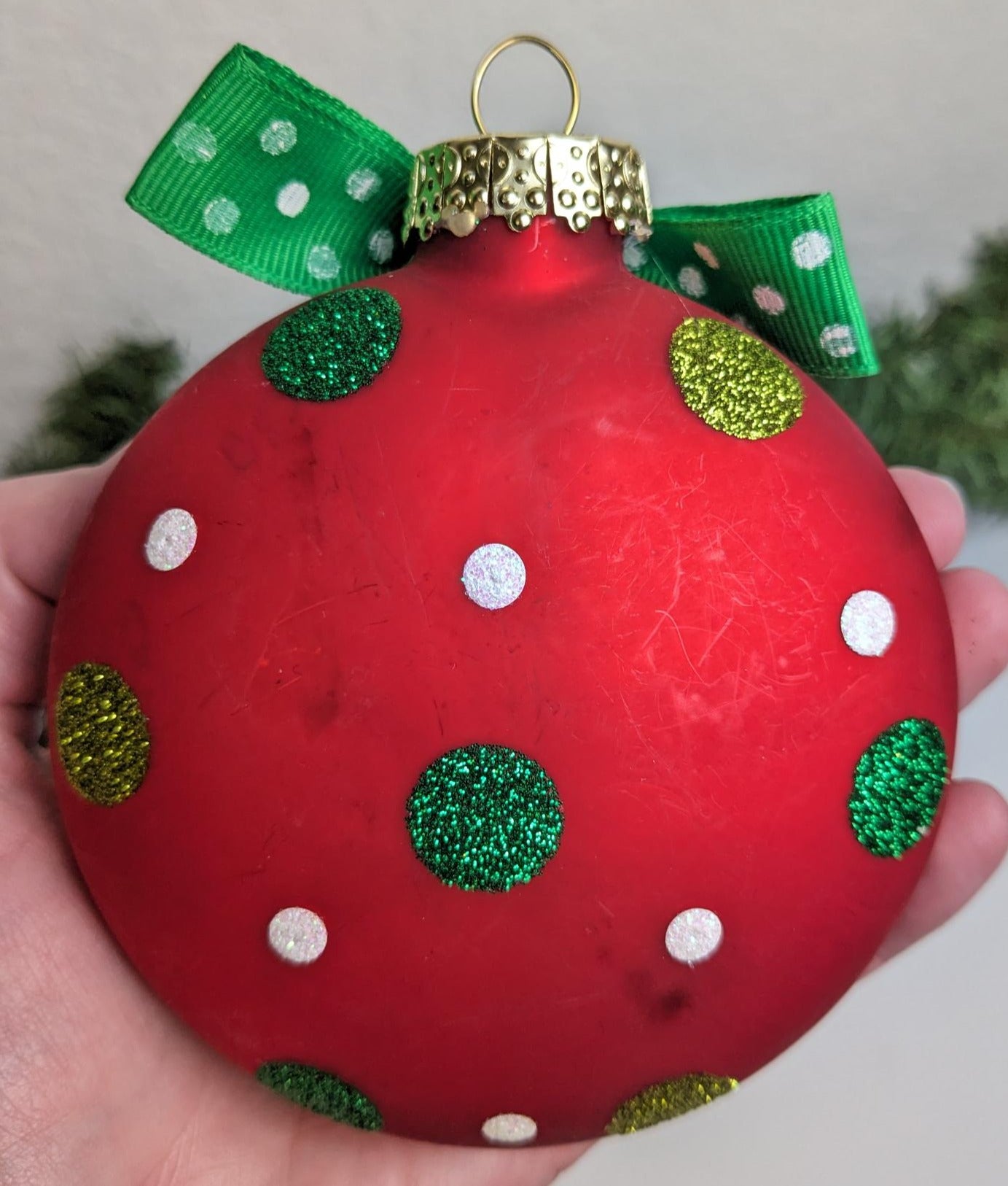 Monogram W Christmas Ornament