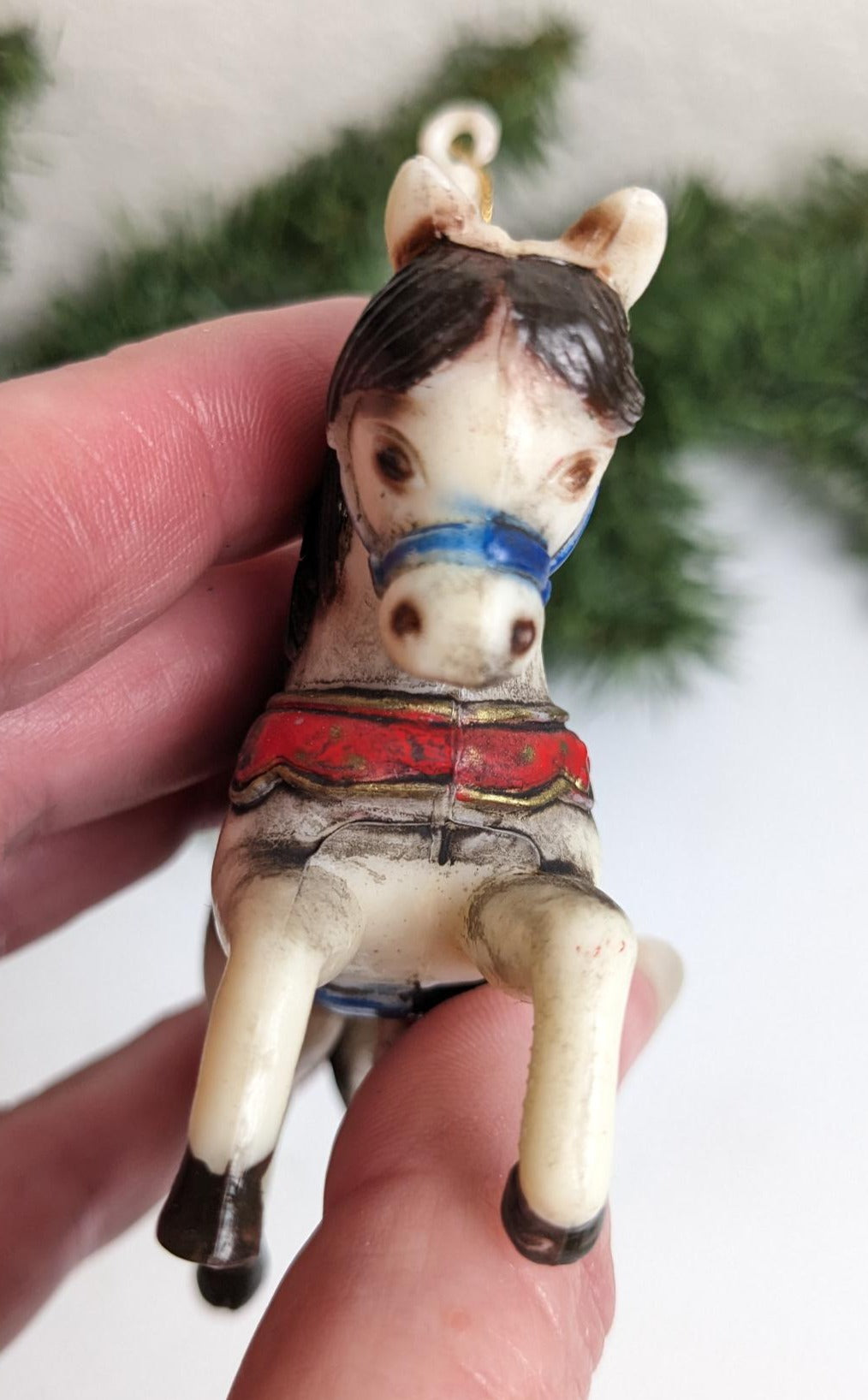 Carousel Horse Vintage Christmas Ornaments