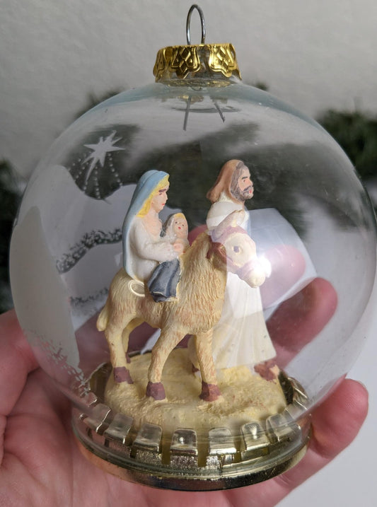 House of Lloyd 'Flight to Egypt' Vintage 1996 Christmas Ornament