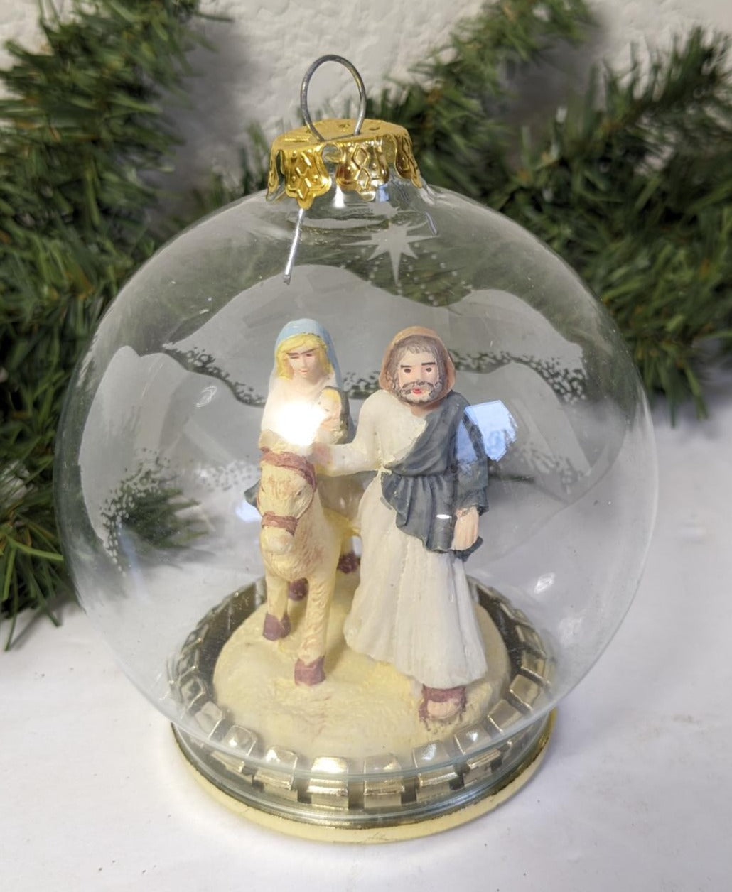 House of Lloyd 'Flight to Egypt' Vintage 1996 Christmas Ornament