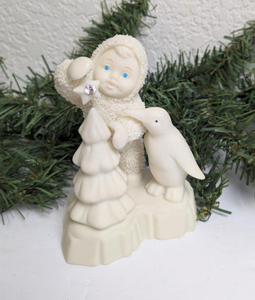 Snowbabies 'Let it Shine' Dept 56 Figurine 2001