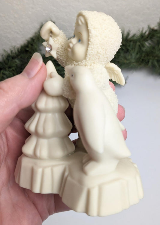 Snowbabies 'Let it Shine' Dept 56 Figurine 2001