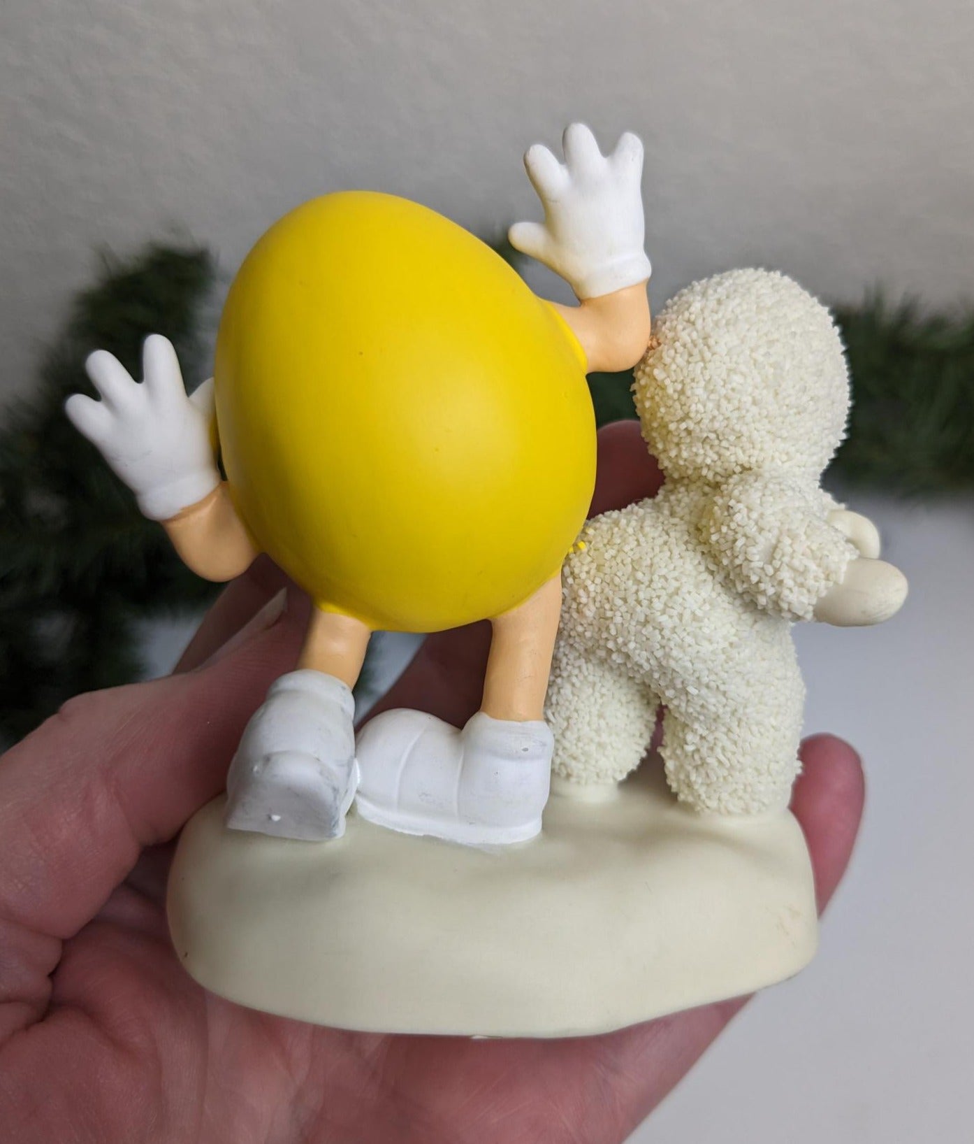 Snowbabies and M&M's 'I'm Nuts About Dancing' Dept 56 Figurine 2004