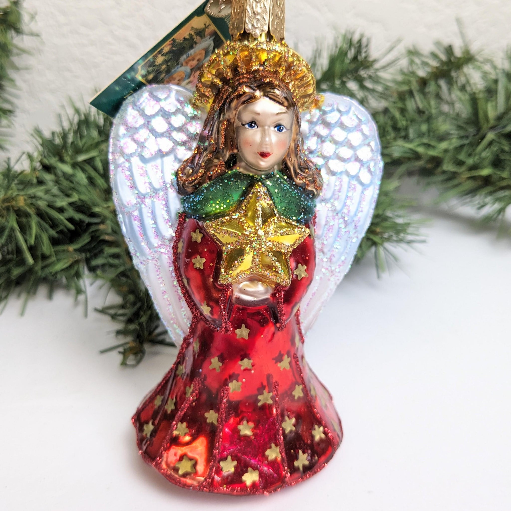 Radiant Angel Retired Old World Christmas Ornament