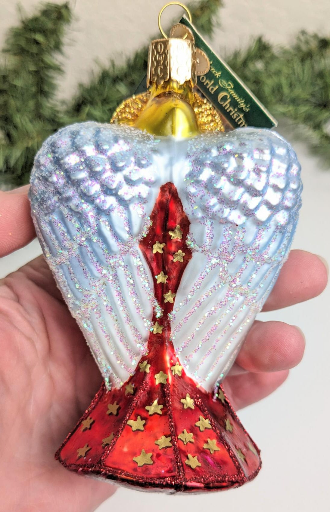 Radiant Angel Retired Old World Christmas Ornament