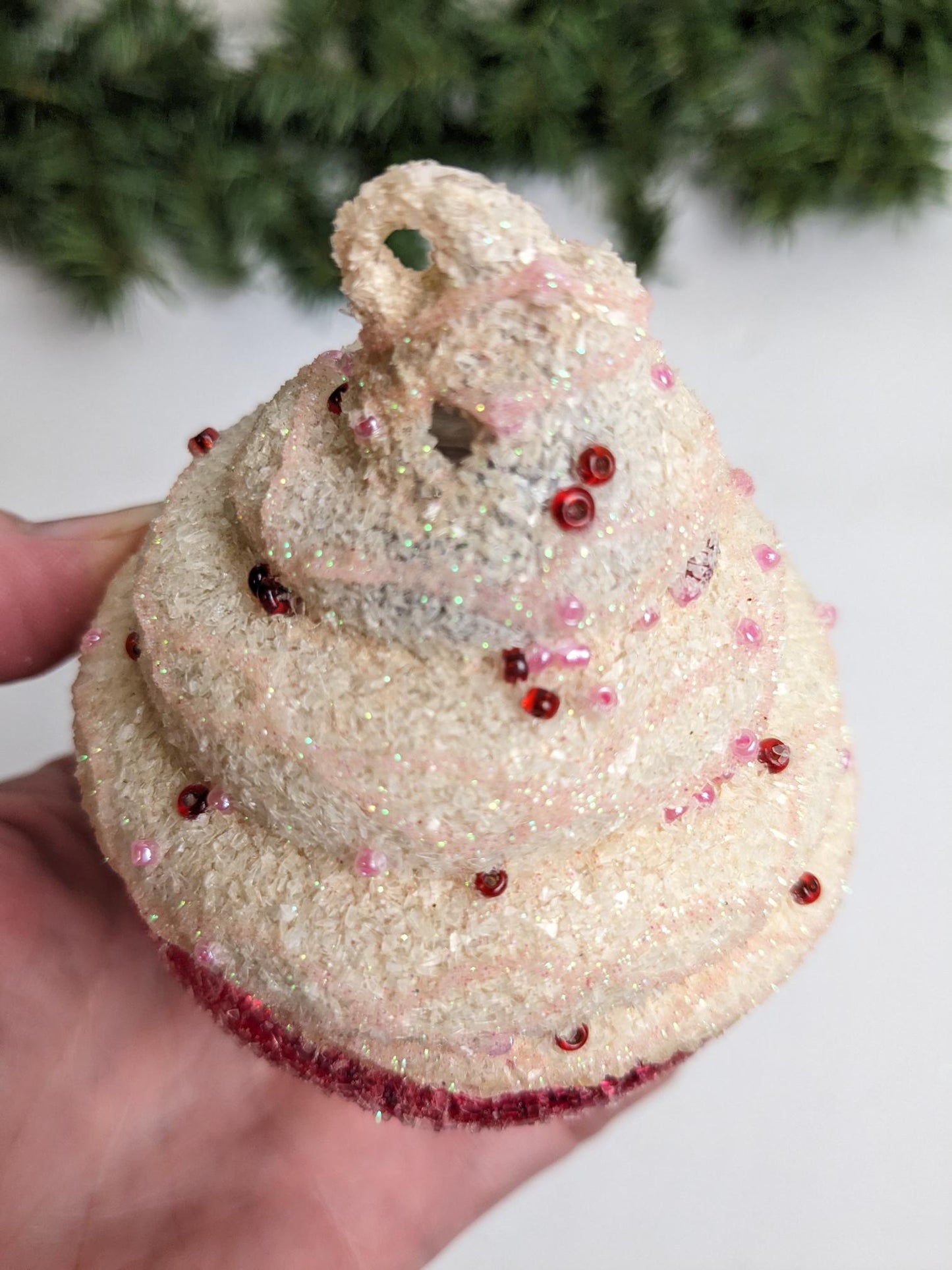 Cupcake Christmas Ornaments