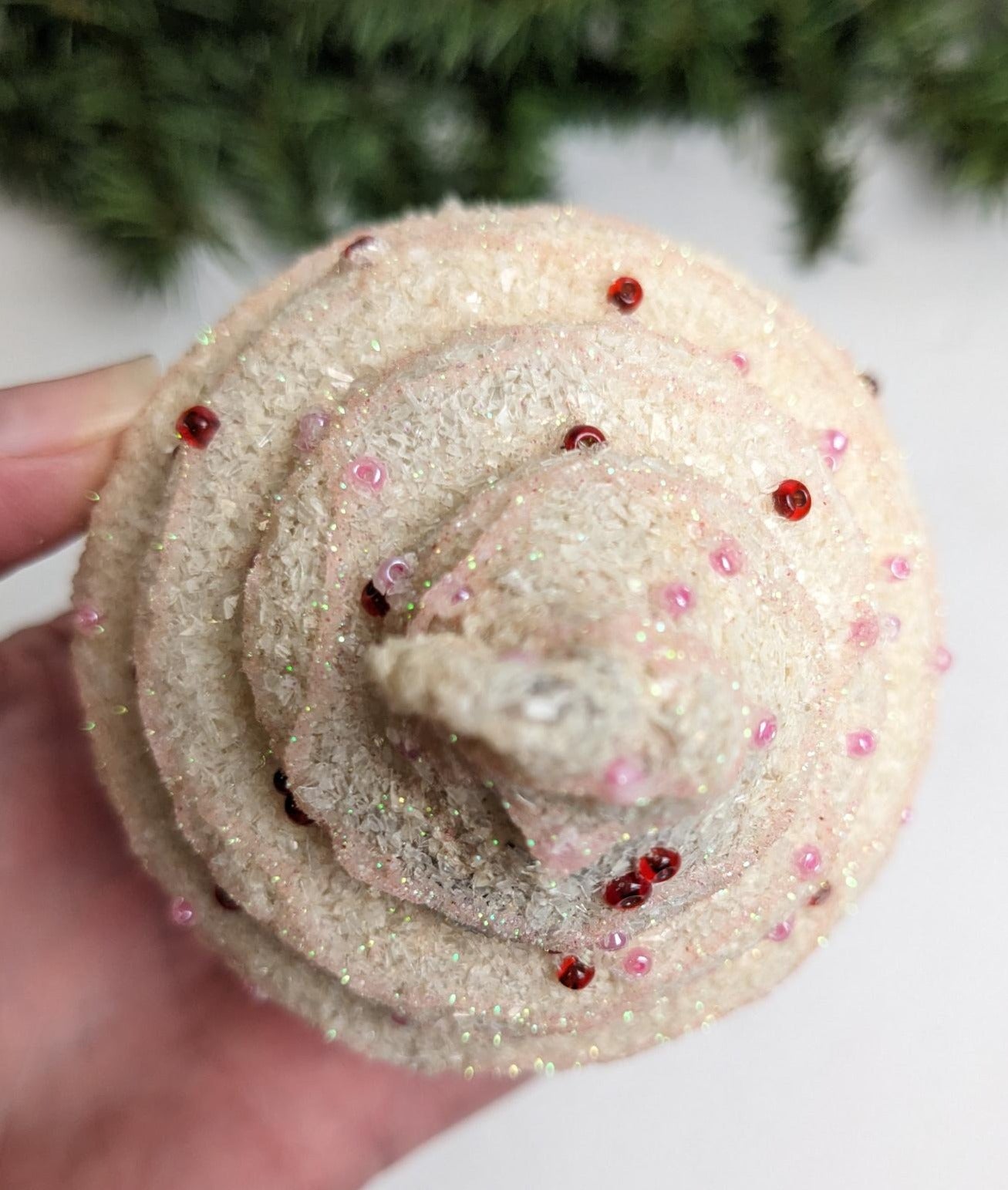 Cupcake Christmas Ornaments