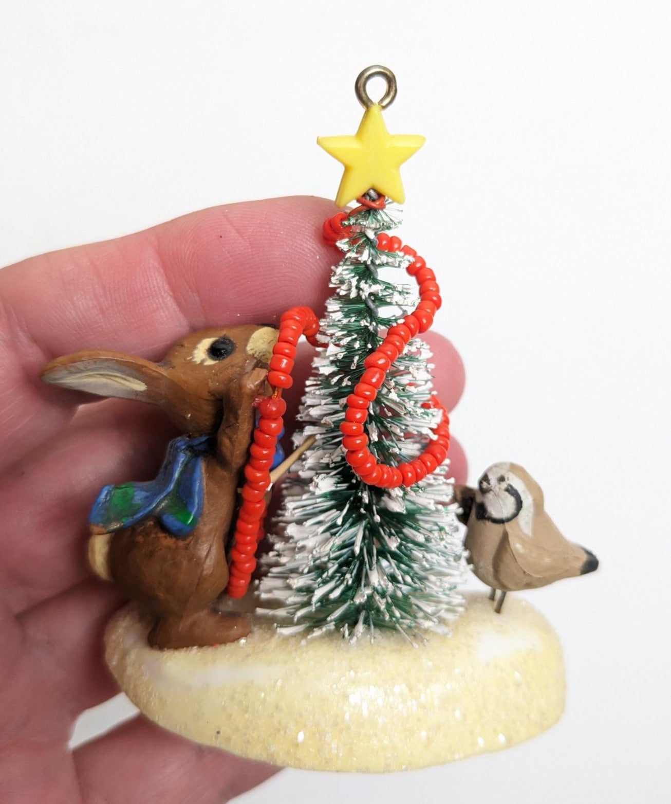 Vintage 1980 Hallmark 'The Animals' Christmas Ornament