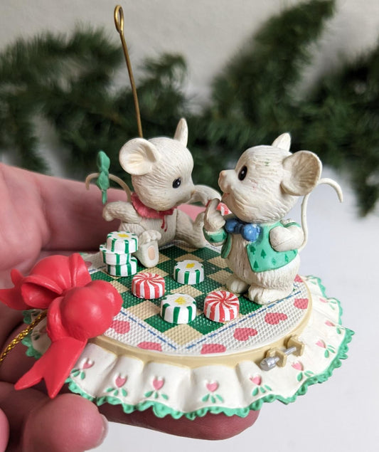 Vintage 'Our Christmas Together' Carlton Cards Christmas Ornament