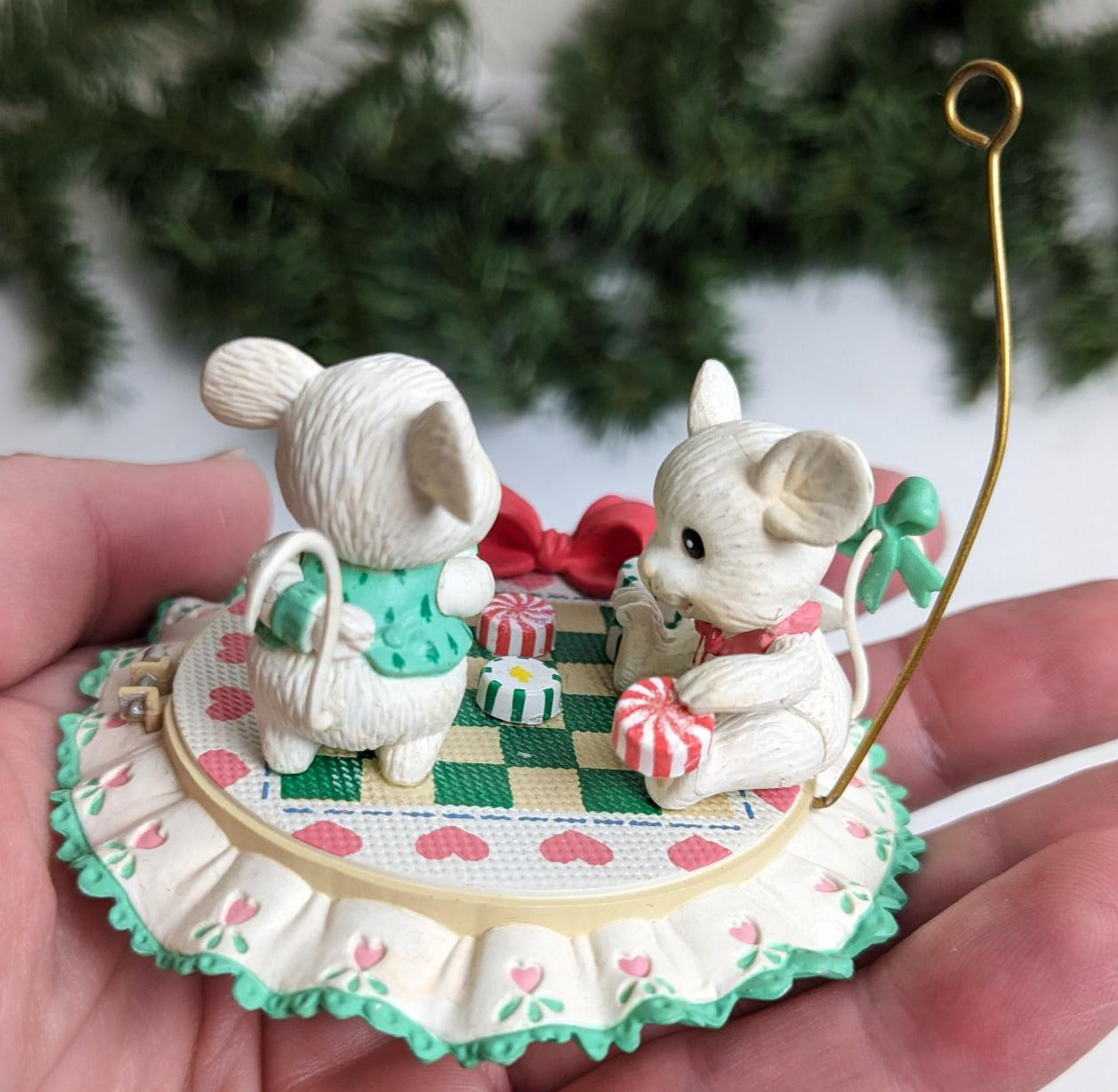 Vintage 'Our Christmas Together' Carlton Cards Christmas Ornament