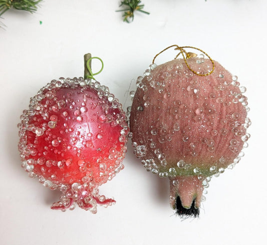 Pomegranate Christmas Ornaments