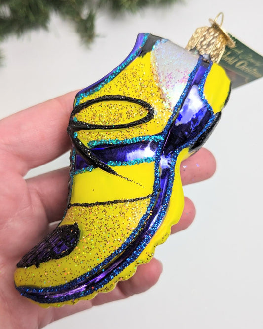 Running Shoe Old World Christmas Ornament