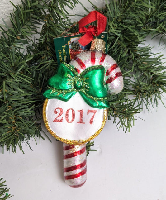 Candy Cane Retired Old World Christmas Ornament