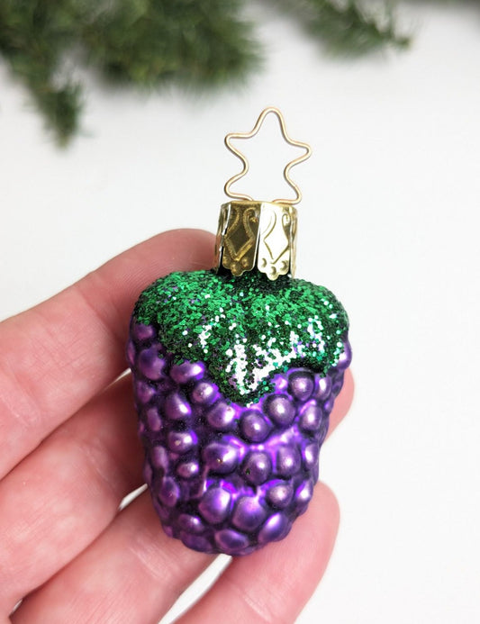 Grape Cluster Inge Glas Retired Old World Christmas Ornament
