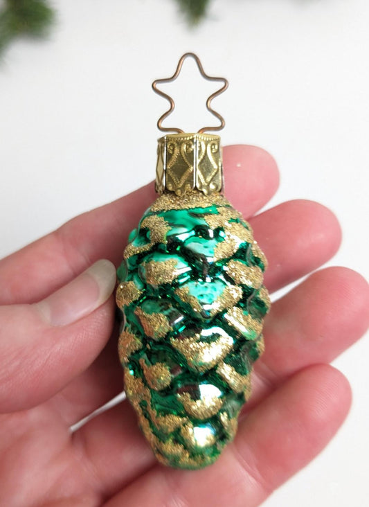 Pinecone Inge Glas Retired Old World Christmas Ornament