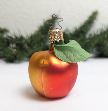 Apple Inge Glas Retired Old World Christmas