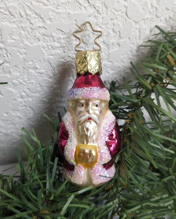 Santa Claus Inge Glas Retired Old World Christmas Ornament