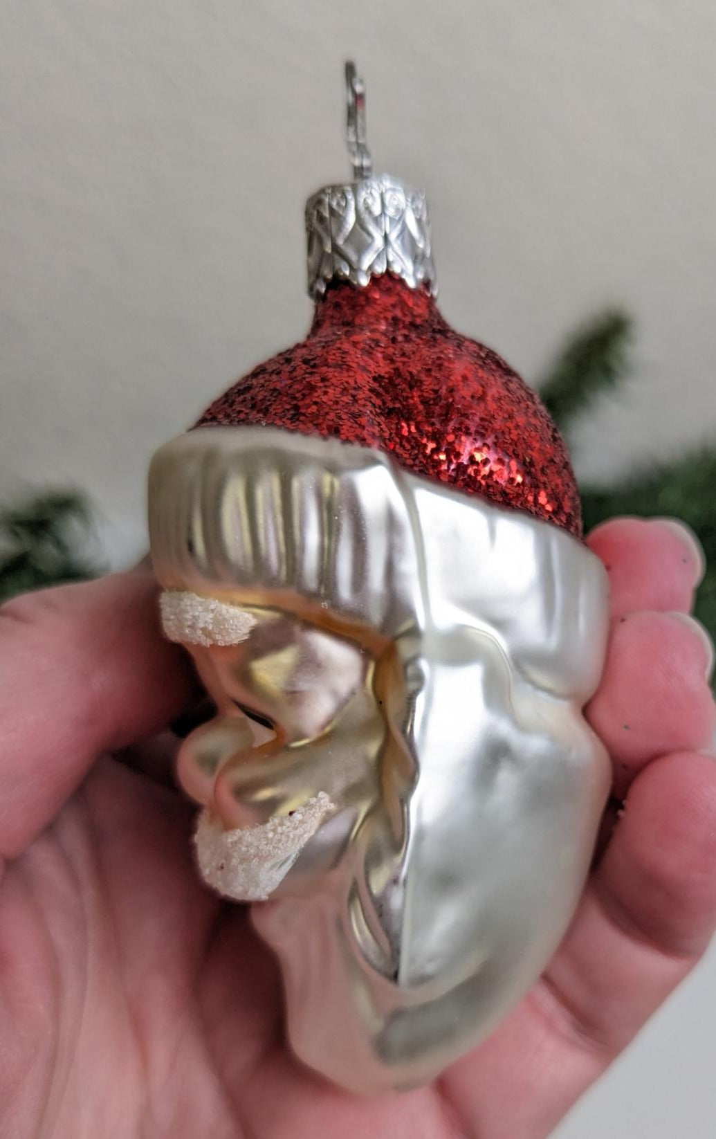 Santa Claus Inge Glas Retired Old World Christmas Ornament