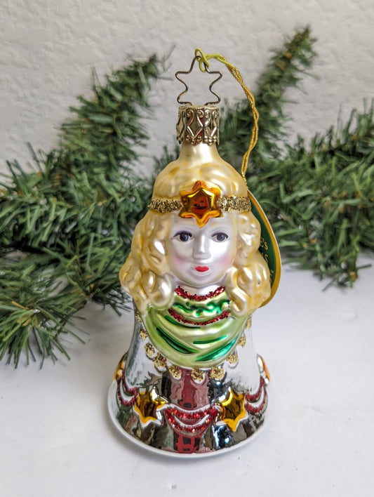 Angel Bell Inge Glas Retired 2003 Old World Christmas Ornament