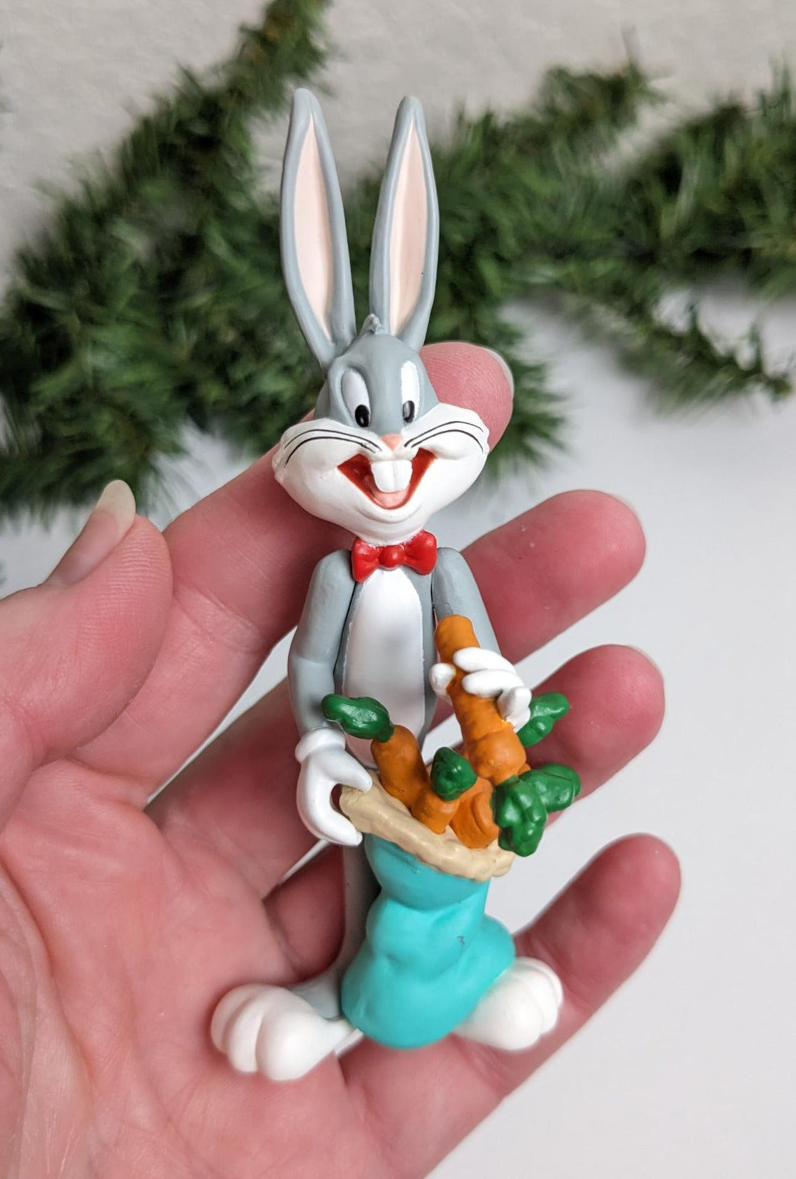 Vintage Bugs Bunny Hallmark 1993 Christmas Ornament