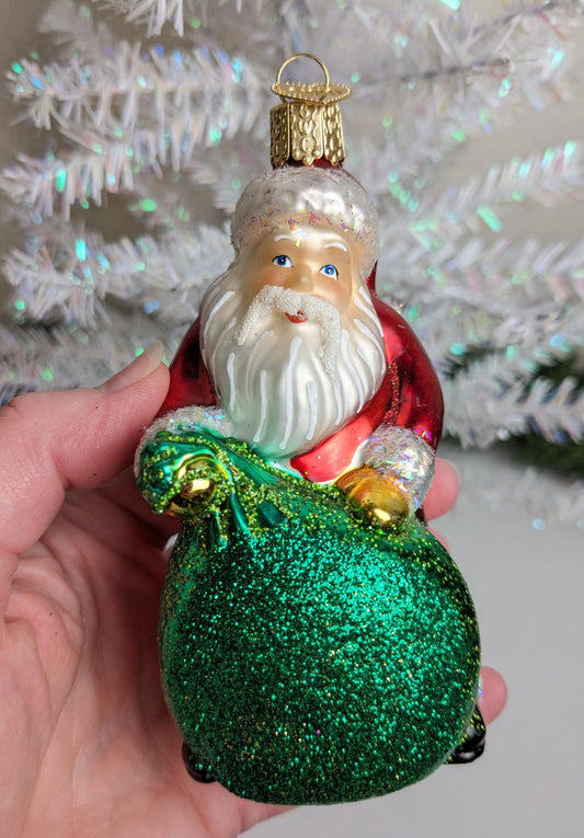 Santa Claus Retired Old World Christmas Ornament
