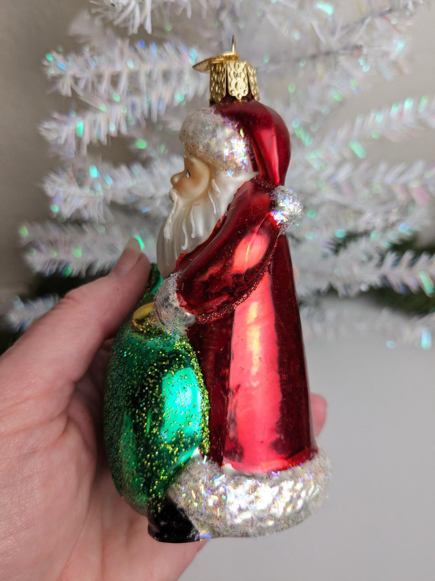 Santa Claus Retired Old World Christmas Ornament