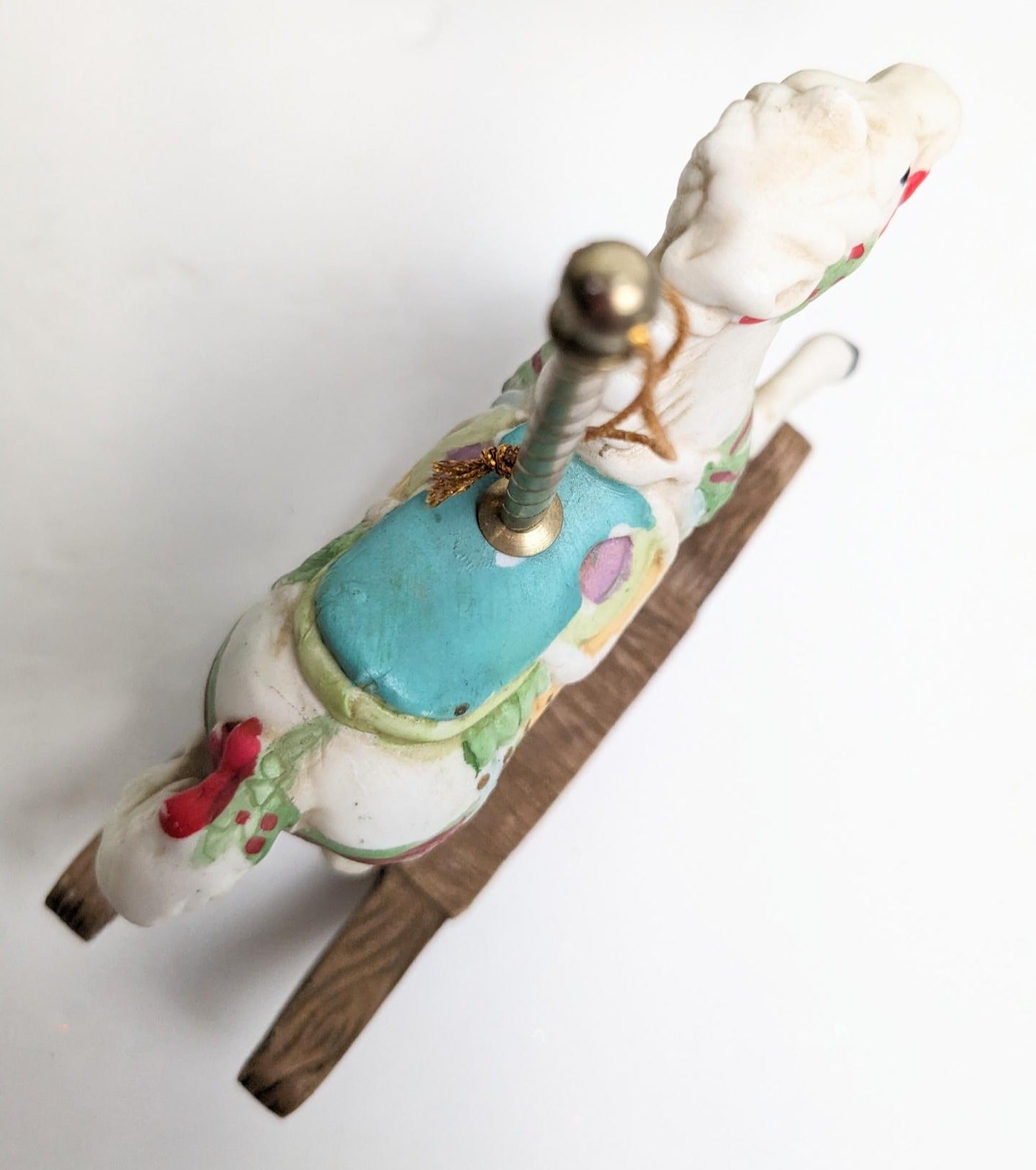 Vintage 1991 Carousel Rocking Horse Christmas Ornament