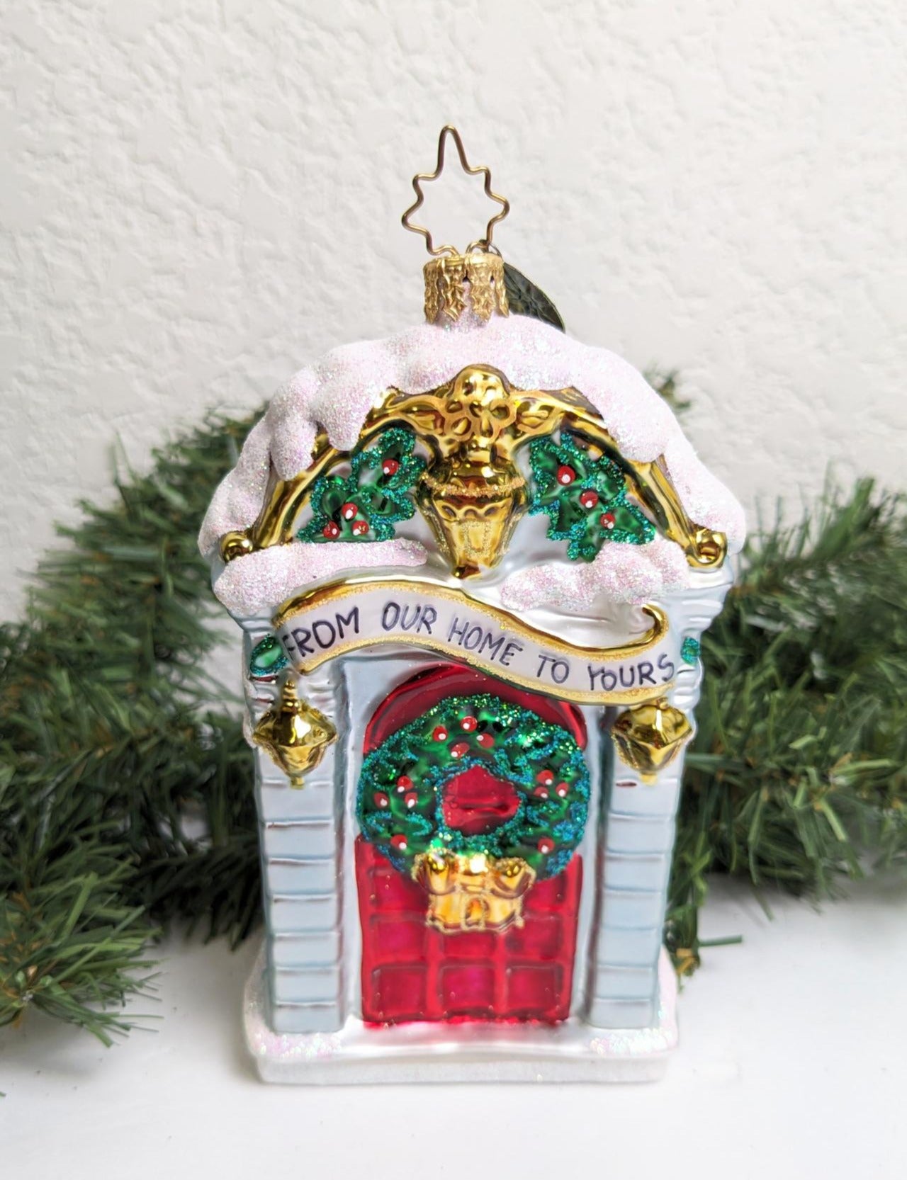 Georgian Greetings Retired Christopher Radko Christmas Ornament