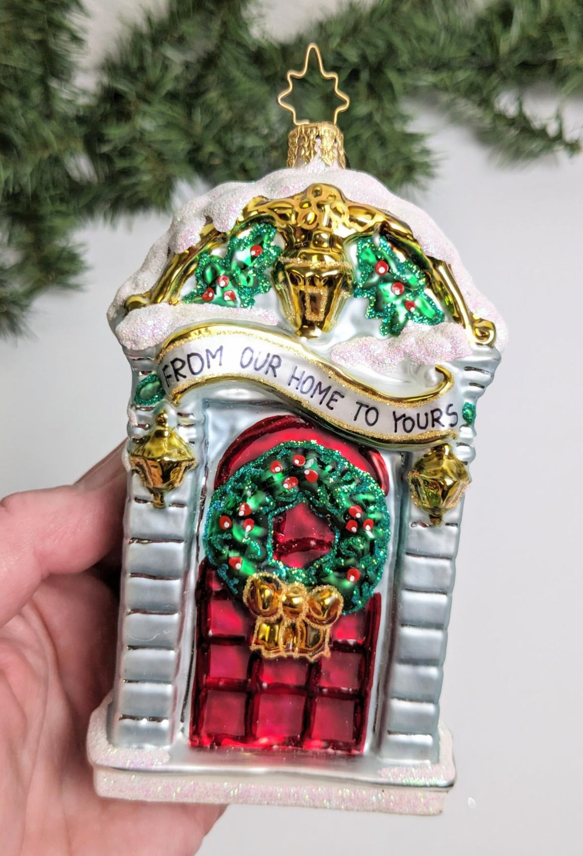 Georgian Greetings Retired Christopher Radko Christmas Ornament