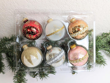 Krebs Victorian Vintage Christmas Ornament Set