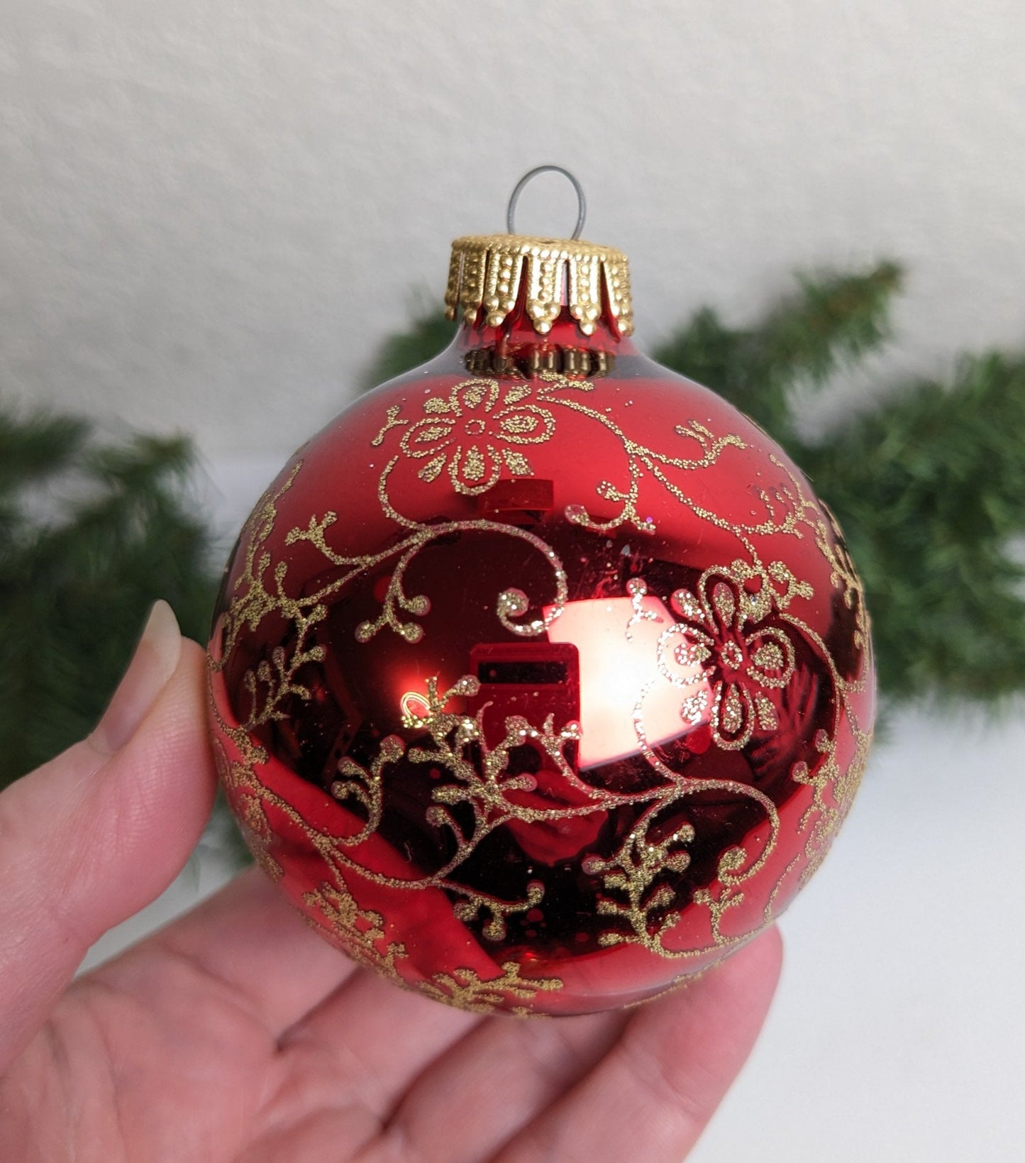 Krebs Victorian Vintage Christmas Ornament Set