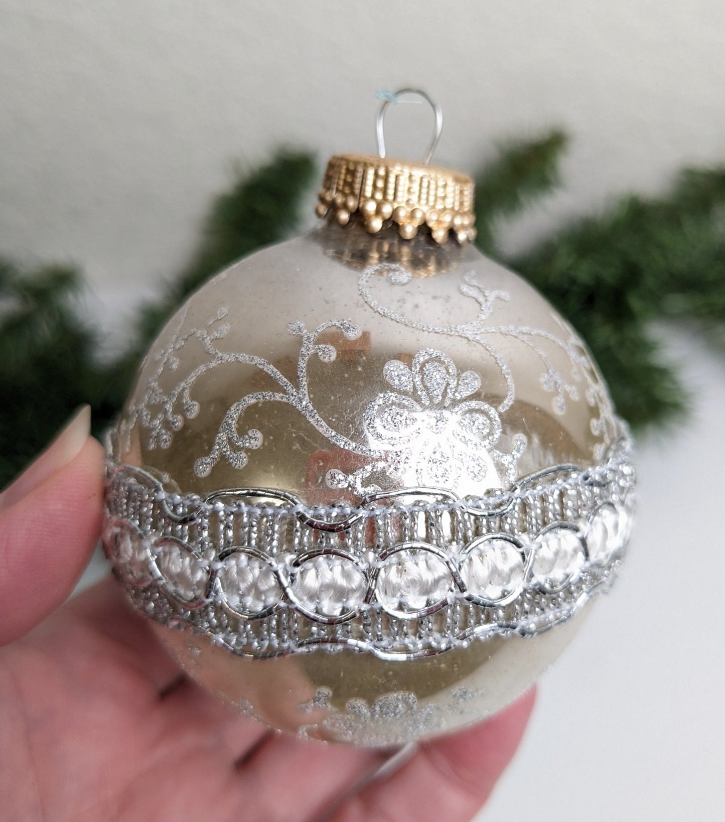 Krebs Victorian Vintage Christmas Ornament Set