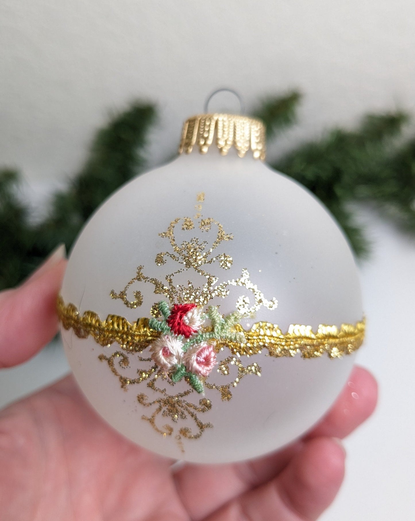 Krebs Victorian Vintage Christmas Ornament Set