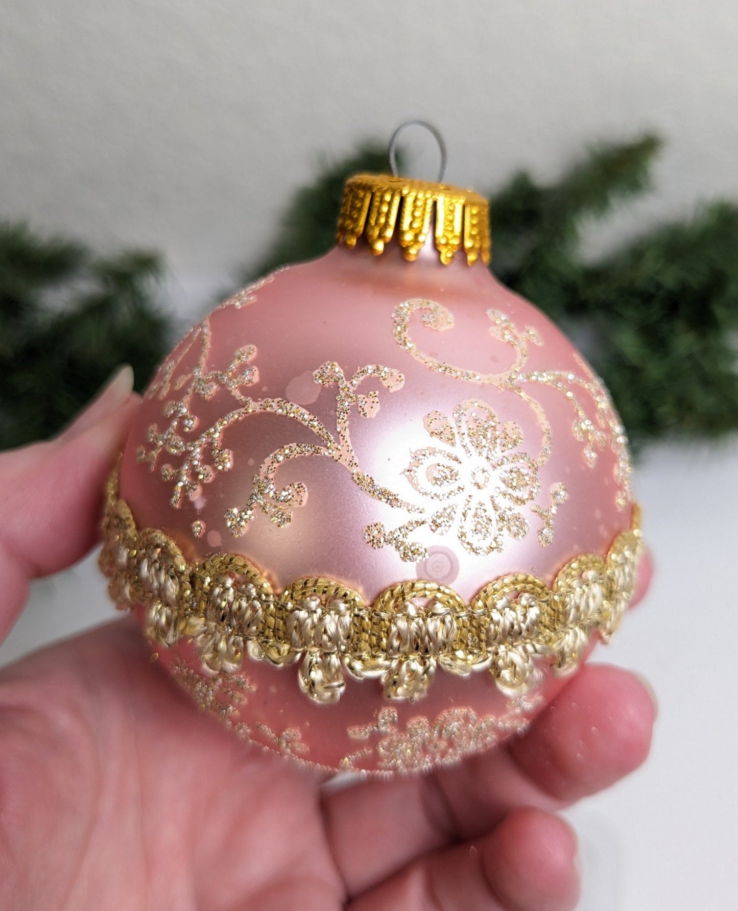 Krebs Victorian Vintage Christmas Ornament Set