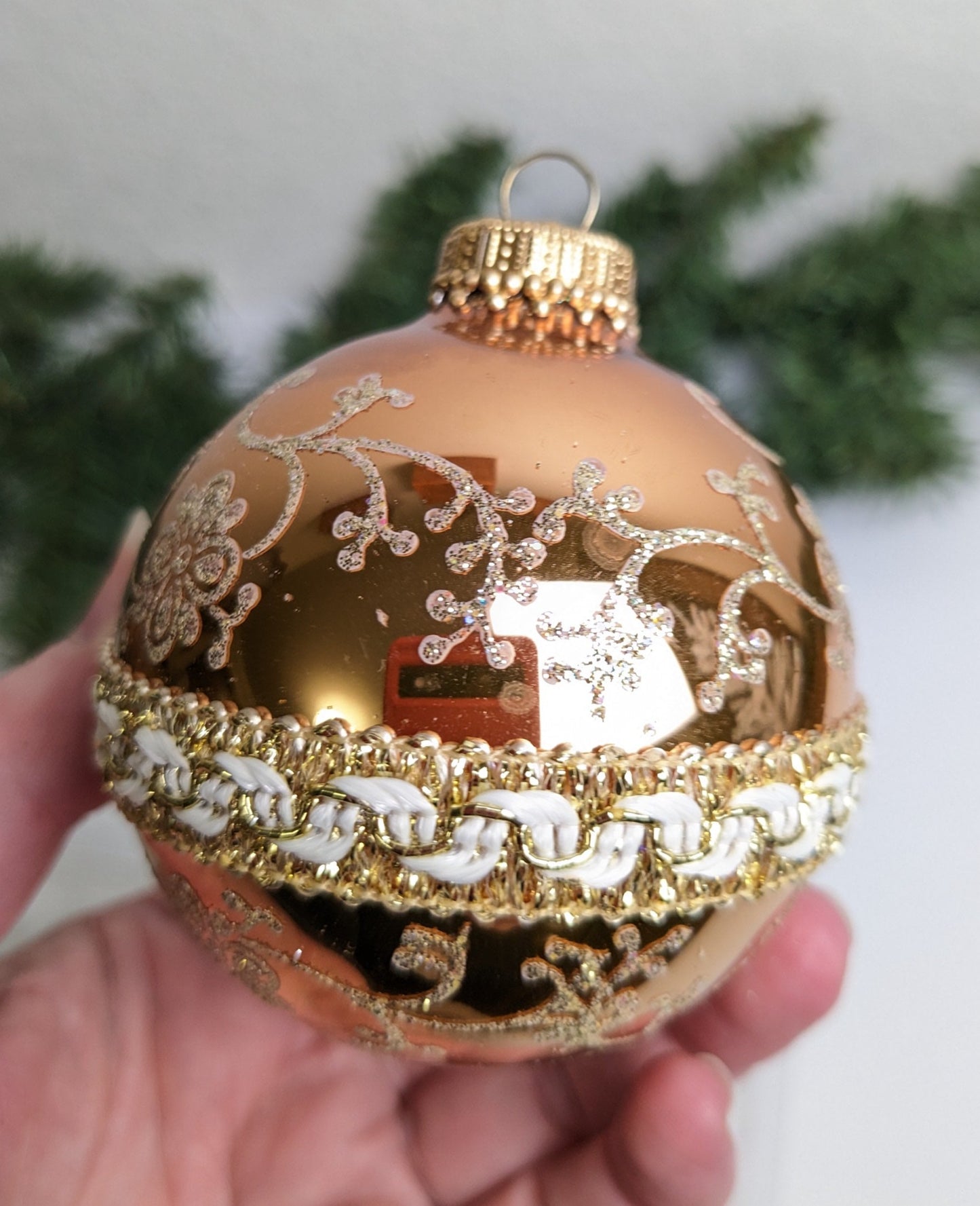 Krebs Victorian Vintage Christmas Ornament Set