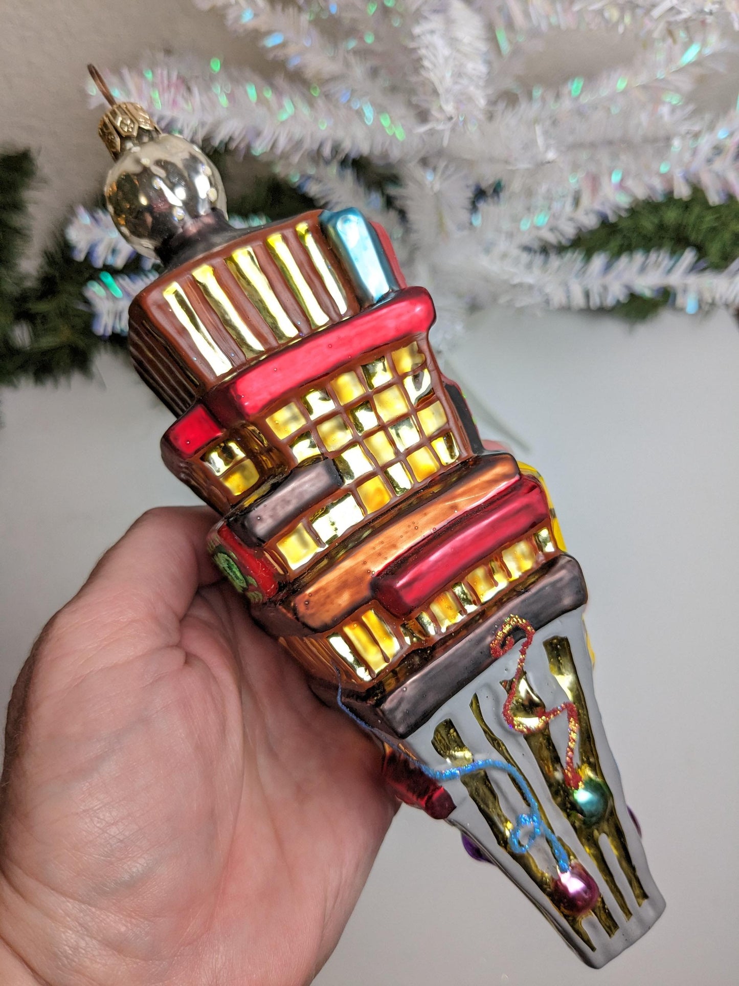 New Years Times Square Retired Christopher Radko Christmas Ornament